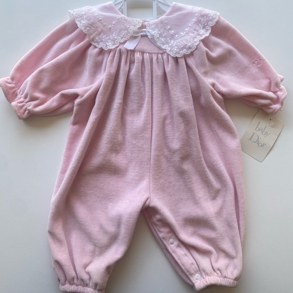 NWT vintage baby Dior baby girl outfit